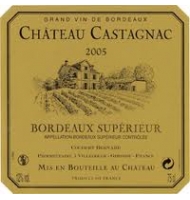 tiquette du Chteau Castagnac - Bordeaux suprieur 
