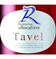 tiquette du Domaine la Rocalire - Tavel 