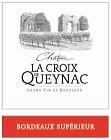 tiquette du Chteau la Croix de Queynac - Rouge 