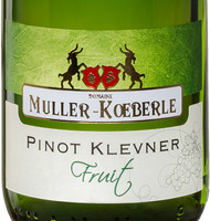 tiquette du Muller Koeberl - Pinot Klevner