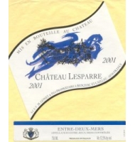 tiquette du Chteau Lesparre - Entre-Deux-Mers 